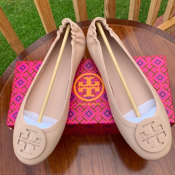Tory Burch Shoes - Tory Burch Minnie Travel Ballet Flats Size 9.5 NEW